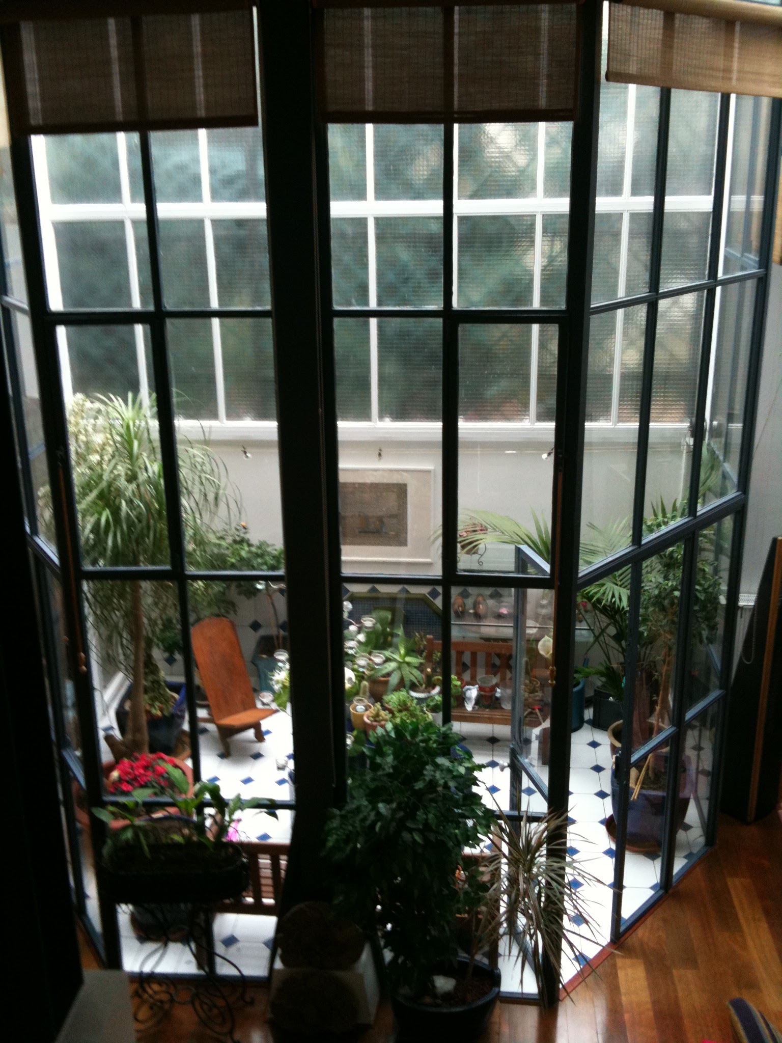 Nettoyage véranda et baies vitrées d'intérieur